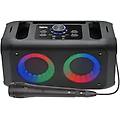 diffusore ricaricabile circle light bluetooth 5. 0 200w microfono incluso