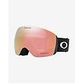 maschera flight deck l matte black con lente prizm snow rose gold iridium