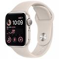 watch se gps 40mm cassa in alluminio color galassia con cinturino sport band galassia regular