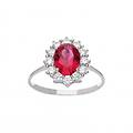anello donna oro bianco gl101635