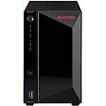 nas tower 2 bay + 4xm. 2 nvme intel celeron n5105 quad-core 4gb ram (max 16gb) 2x2. 5 gbe 3xusb 3. 2