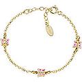bracciale con charms fissi bambino argento 925 gioiello junior brj3fagro3