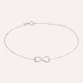 bracciale sophia oro bianco diamante collezione sophia oro bianco