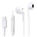 auricolari microfono filo usb c white ha fr17uc w u