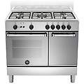 Lagermania Bertazzoni Americana Amn9p5gxv Cucina Gas Acciaio Inossidabile A