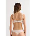 reggiseno triangolo lara in pizzo donna naturale taglia 3c