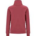 felpa zip e collo ad anello con stampa sulla manica malaga donna extra small