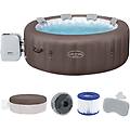 idromassaggio lay-z-spa dominica 4-6 persone energysense smart hydrojet marrone