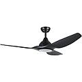 ventilatore da soffitto tunitas nero &oslash; 132 cm