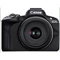 eos r50 black + rf-s 18-45mm f4. 5-6. 3 is stm kit milc 24 2 mp cmos 6000 x 4000 pixel nero