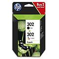 Hp Confezione Da 2 Cartucce D Inchiostro Nero Tricromia Originali 302