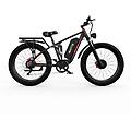 s26 e-bike 2x750w 48v 20ah alluminio 26x4. 0 lcd freni idraulici