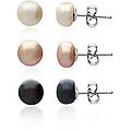 set orecchini donna perle set108