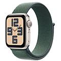 watch se gps 40mm cassa alluminio galassia con verde lago sport loop (mxeh3ql/a)