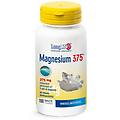 long life longlife magnesium 375 integratore di 5 sali di magnesio 100 tavolette
