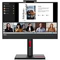thinkcentre tiny-in-one 22 gen 5 monitor ips fullhd 60hz da 21 5 fotocamera altoparlanti ergonomia