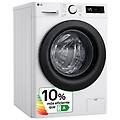 lavatrice lg a carica frontale da 10 kg 1400 giri/min classe a bianca trasmissione diretta display