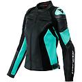 giacca racing 4 lady nero / acqua-verde nero verde 42