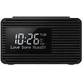 rc-d8eg-k radio orologio nero