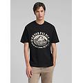 t-shirt relaxed fit con stampa frontale