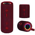 xr jump altoparlante 2×10w wireless micro sd aux-in ipx5 xr 8a44 double rosso