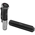 - kit per cottura sottovuoto easy chef sous vide 1300 w nero