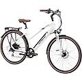 e- voke 28 bici trekking-a pedalata assistita-in alluminio-ammortizzata f. lli