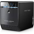 qb-35us3r box case esterno per 4x hard disk sata i/ii/iii da 9 89cm (3 5 ) usb 3. 0 superspeed esata