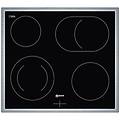 - piano cottura m13r42n2 elettrico 4 zone cottura da 58. 3 cm colore nero inox