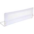 sponda per letti bianca 140cm di larghezza x 50cm di altezza sponda di sicurezza da letto per