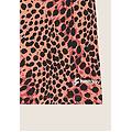 t-shirt regular fit in jersey animalier leopard animalier on pink donna xxs