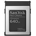640gb pro-cinema cfexpress scheda tipo b fino a 1500 mb/s in scrittura fino a 1700 mb/s in lettura