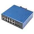 switch industriale 8+2 porte l2 gestite gigabit ethernet poe (dn-651157)