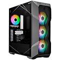 cooler case td500 mesh pre assemblato con dissipatore 360 sul frontale (radiatore custom) + psu atx