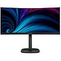 PHILIPS monitor ultrawide 34b2u3600c00 34`` wqhd curvo 120hz nero gaming ufficio