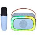 - speaker amplificato bt 10w xr 8a01 miniparty-blu