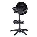 pg 8541 barbecue/da pavimento (2. 000 w superficie grill diametro 41 cm) nero opaco 52 x 44 x 96 cm
