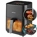 friggitrice ad aria cecofry&grill duoheat 4000 4l 1900w doppia resistenza finestra controllo