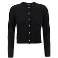cardigan crop lana