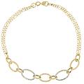 bracciale donna oro giallo bianco gl100730