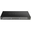 switch dgs-1250-52xmp poe smart managed a 48 porte 10 gigabit colore nero