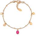 bracciale con charms pendenti donna argento 925 gioiello brmshrro
