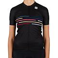maglia a manica corta da donna velodrome nero