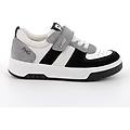sneakers gore-tex da bambino bianco e grigio con strap taglia 31