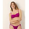 fascia costume preformato c/o coppe differenziate drapery / magenta / 3 magenta