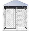 - canile da esterno con tetto 100x100x125 cm