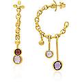 orecchini pendente oro riflessi nf018or y