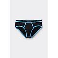 slip uomo in cotone superior con logo uomo nero taglia 3