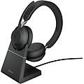 evolve2 65 ms stereo cuffia padiglione auricolare usb tipo-c bluetooth nero