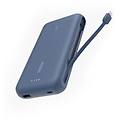 caricabatteria portatile power bank 20k pd 30 w con cavo integrato ricarica rapida usb-c power